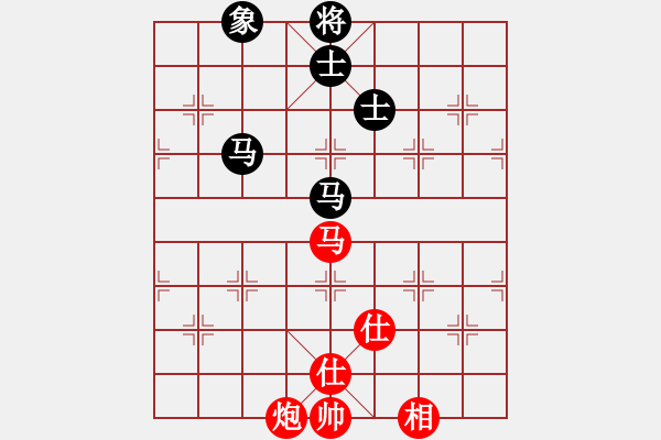 象棋棋譜圖片：sbyygya(玉泉)-和-元芳庫測試(玉泉)對(duì)兵轉(zhuǎn)兵底炮對(duì)右中炮 - 步數(shù)：180 