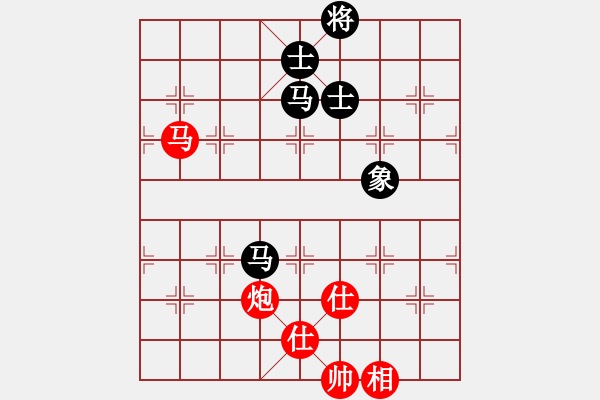 象棋棋譜圖片：sbyygya(玉泉)-和-元芳庫測試(玉泉)對(duì)兵轉(zhuǎn)兵底炮對(duì)右中炮 - 步數(shù)：190 