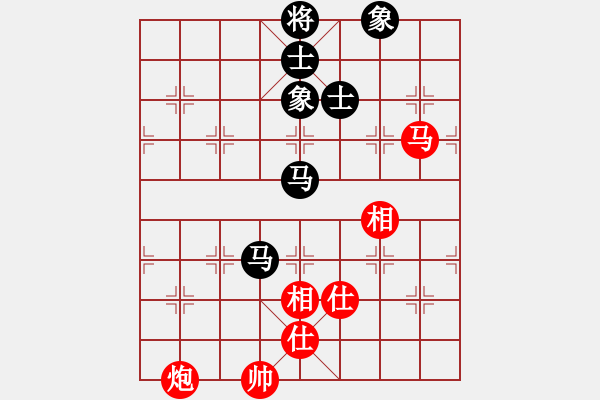 象棋棋譜圖片：sbyygya(玉泉)-和-元芳庫測試(玉泉)對(duì)兵轉(zhuǎn)兵底炮對(duì)右中炮 - 步數(shù)：90 