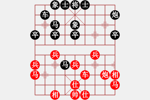 象棋棋譜圖片：后手順炮雙橫車對(duì)直車紅兩頭蛇士6進(jìn)5其中車2進(jìn)5變虎嘯天風(fēng)(月將)-負(fù)-大師講棋(月將) - 步數(shù)：40 