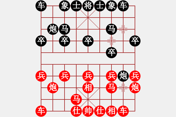 象棋棋譜圖片：劍之刃(無上)-負(fù)-張歡(無上) - 步數(shù)：10 