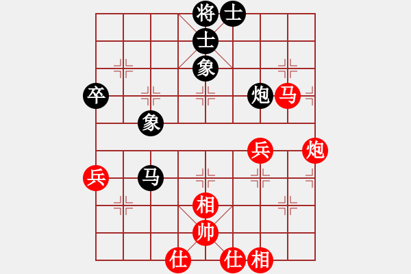 象棋棋譜圖片：寒潭老怪(1段)-和-棋壇毒龍(7段) - 步數(shù)：60 