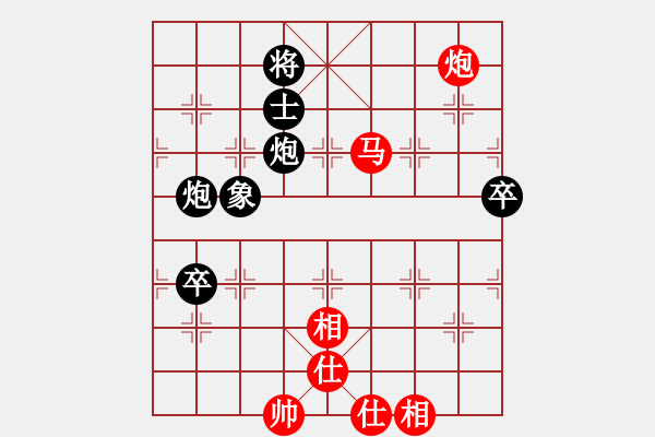 象棋棋谱图片：三元象棋(9星)-和-电工机械(天罡) - 步数：160 