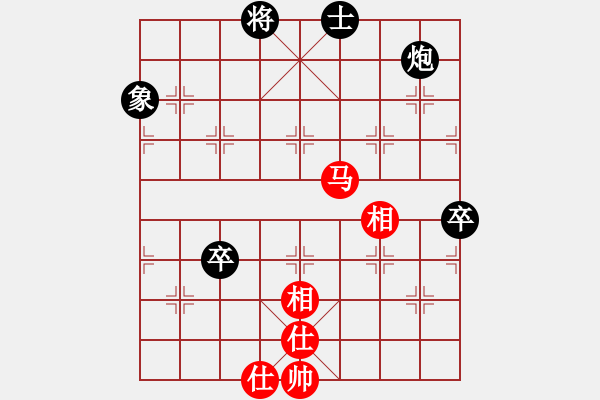 象棋棋谱图片：三元象棋(9星)-和-电工机械(天罡) - 步数：190 