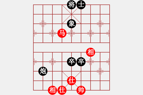 象棋棋谱图片：三元象棋(9星)-和-电工机械(天罡) - 步数：220 