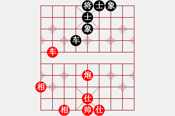 象棋棋譜圖片：車士象全VS車炮士象全，正士象，車守將肋，防備炮碾丹砂，正和 - 步數(shù)：0 