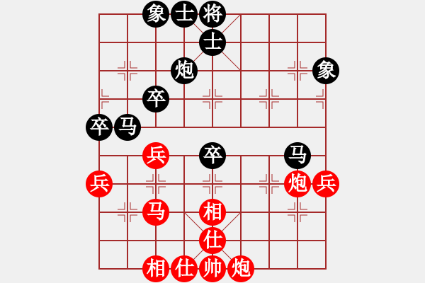 象棋棋譜圖片：木頭人[紅] -VS- 負(fù)分太后 魚[黑] - 步數(shù)：50 