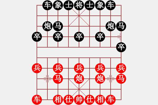 象棋棋譜圖片：落英象棋群 功夫女孩 VS 我不叫20了 - 步數(shù)：10 