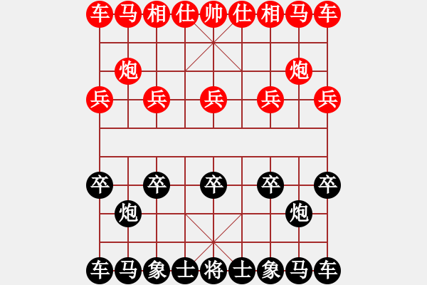 象棋棋譜圖片：安徽蕪湖 崔厚峰 負 江蘇揚中 冷易紋 - 步數(shù)：0 