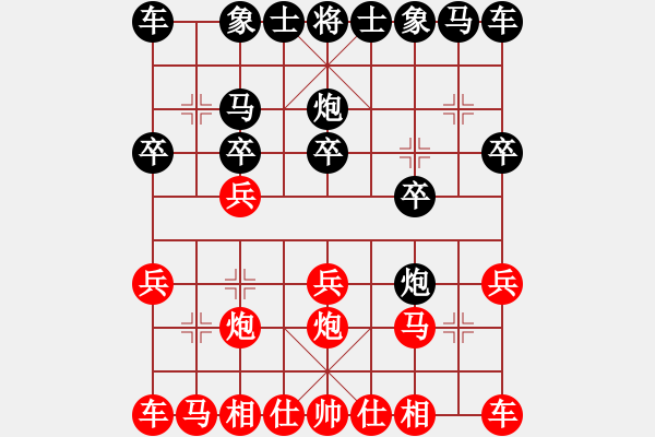 象棋棋譜圖片：2024.01.01 - 步數(shù)：10 