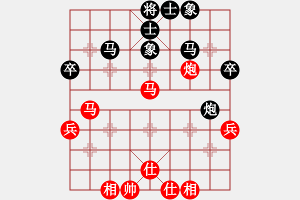 象棋棋譜圖片：nghiemcm(月將)-和-一粒沙(月將) - 步數(shù)：60 