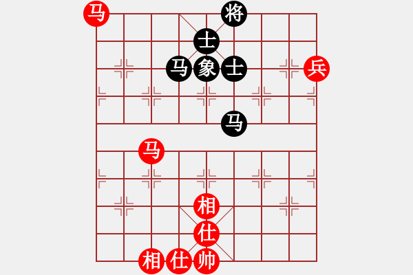 象棋棋譜圖片：商業(yè)庫匯總(北斗)-和-西方光敗(9星) - 步數(shù)：100 