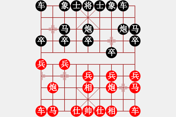 象棋棋譜圖片：秦劍(9段)-負(fù)-成都隱士(1234 - 步數(shù)：10 