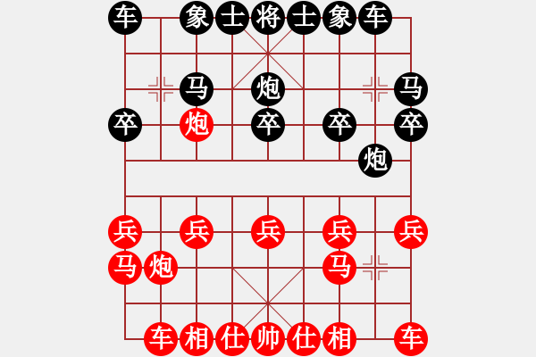 象棋棋譜圖片：性虐趙正(6段)-勝-江中雪(6段) - 步數(shù)：10 