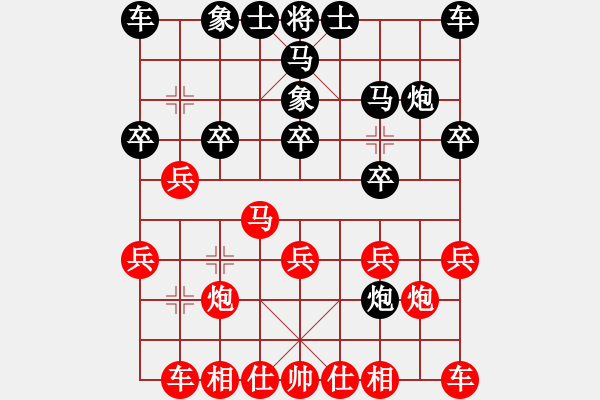 象棋棋譜圖片：pxjyl(6段)-勝-guanjunzbs(9段) - 步數(shù)：20 