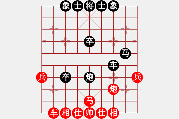 象棋棋譜圖片：干雨彤先負(fù)鄭皓遠(yuǎn) - 步數(shù)：40 