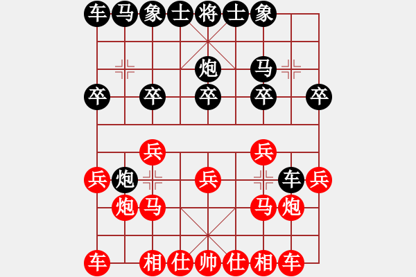 象棋棋譜圖片：輕敵之局，時(shí)來運(yùn)轉(zhuǎn) - 步數(shù)：10 