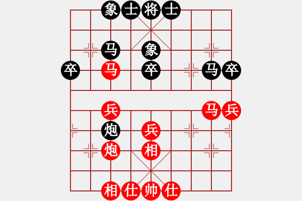 象棋棋譜圖片：斗羅大陸(9星)-和-天機(jī)商業(yè)庫(kù)(9星) - 步數(shù)：40 