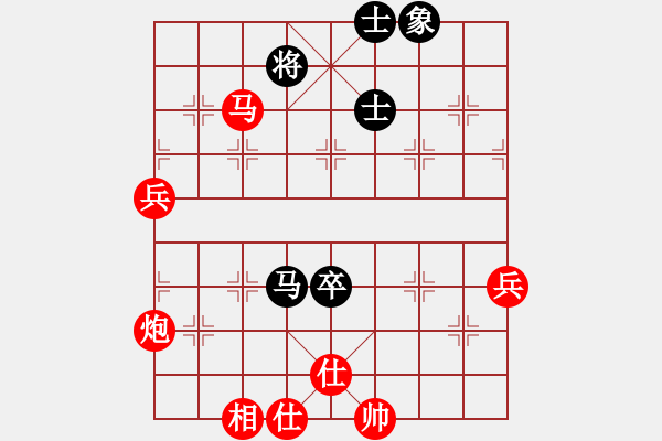 象棋棋譜圖片：2476局 A05-過河炮局-旋風(fēng)引擎23層(2864) 先勝 司馬懿(2350) - 步數(shù)：100 