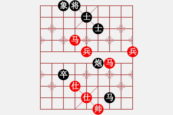 象棋棋譜圖片：許文學(xué)     先和 王曉華     - 步數(shù)：100 