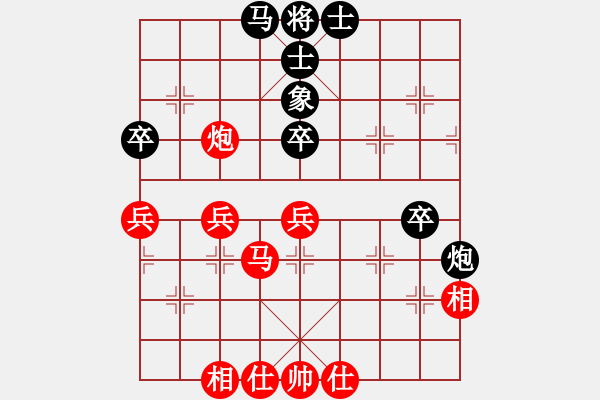 象棋棋譜圖片：功夫棋05-三卒對(duì)決馬炮兵 - 步數(shù)：0 