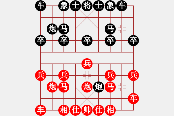 象棋棋譜圖片：海南小帥哥(7段)-和-梁山假李逵(6級) - 步數(shù)：10 