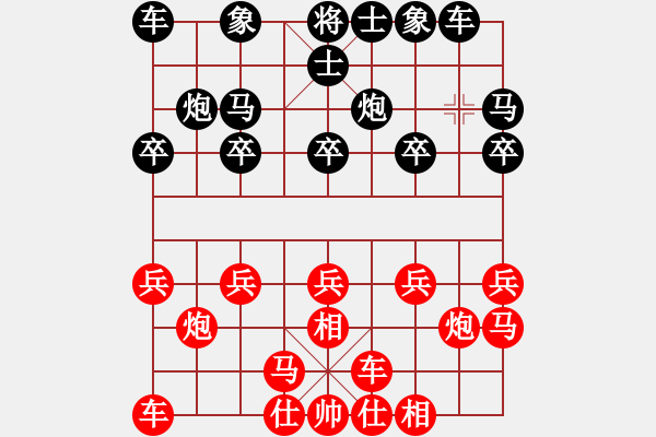 象棋棋譜圖片：步步為營（業(yè)8-2） 先負 bbboy002（業(yè)8-3） - 步數：10 