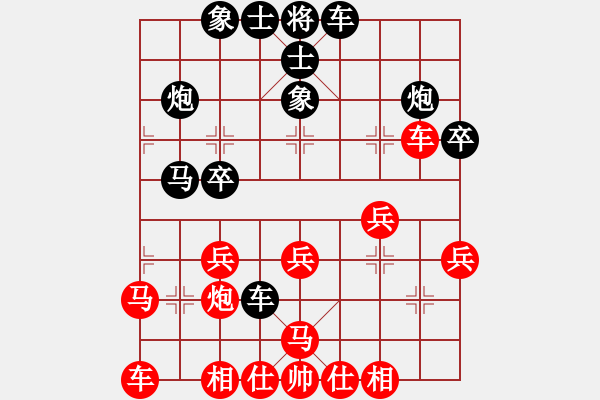 象棋棋譜圖片：德國(guó) 福貴多 負(fù) 緬甸 蔣慶民 - 步數(shù)：30 