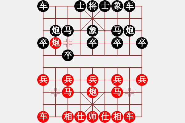 象棋棋譜圖片：2011年清遠(yuǎn)市象棋團(tuán)體暨個(gè)人賽清城隊(duì)范宇鵬紅先負(fù)英德市陳健纘 - 步數(shù)：10 