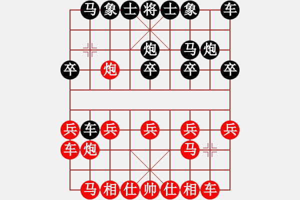 象棋棋譜圖片：不在想舒淇(9段)-勝-天地人龍(7段) - 步數(shù)：10 