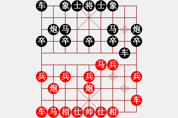 象棋棋譜圖片：棋壇毒龍(7段)-和-職業(yè)投資者(2段) - 步數(shù)：10 