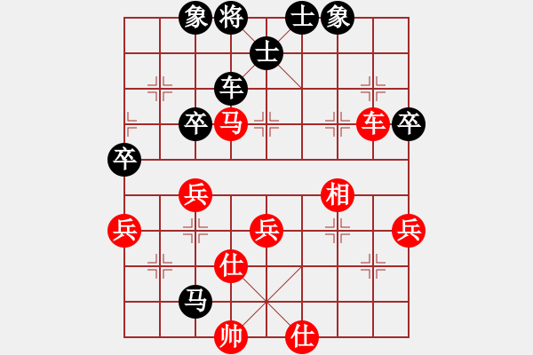 象棋棋譜圖片：糊涂三世(5段)-負(fù)-jyswqxs(2段) - 步數(shù)：60 