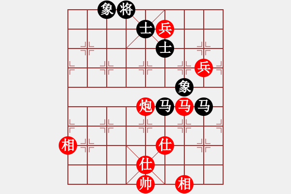 象棋棋谱图片：陈水杰三号(日帅)-胜-师大里研金(日帅) - 步数：170 