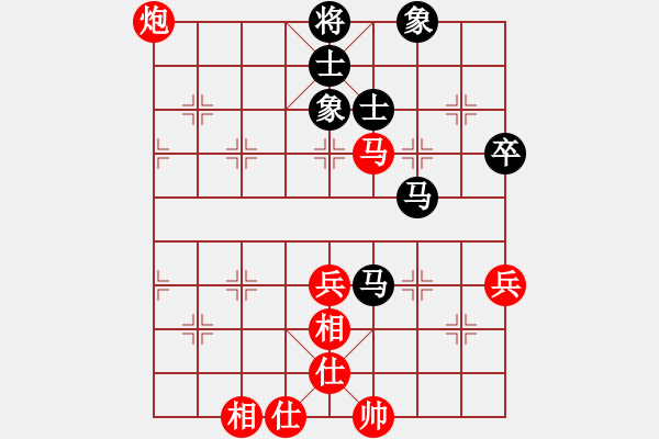 象棋棋谱图片：陈水杰三号(日帅)-胜-师大里研金(日帅) - 步数：80 