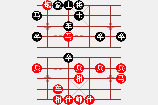 象棋棋譜圖片：2018年08月02日雷瘋講棋(115)象棋主播老雷越來(lái)越多人喜歡了，講棋還可以，話有點(diǎn)多了 - 步數(shù)：40 