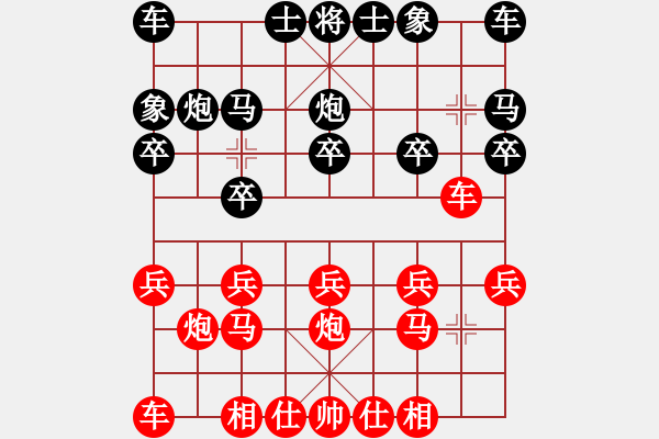 象棋棋譜圖片：芳棋(純?nèi)讼缕?[893812128] 先勝 行者[1345119051] - 步數(shù)：10 