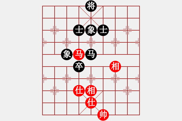 象棋棋譜圖片：濰衛(wèi)校甄(9星)-和-dongxuhong(9星) - 步數(shù)：106 