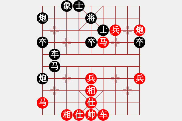 象棋棋譜圖片：《圖窮匕見，刀口舔血！》將督【先負(fù)】寧波戚文卿(2015-4-6弈于大師網(wǎng)高級(jí)棋室) - 步數(shù)：50 