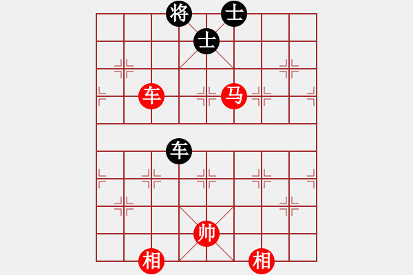 象棋棋譜圖片：車馬雙相勝車雙士（黑車守過河線，紅直接馬六進(jìn)七招法：2021.10.02）（二） - 步數(shù)：80 