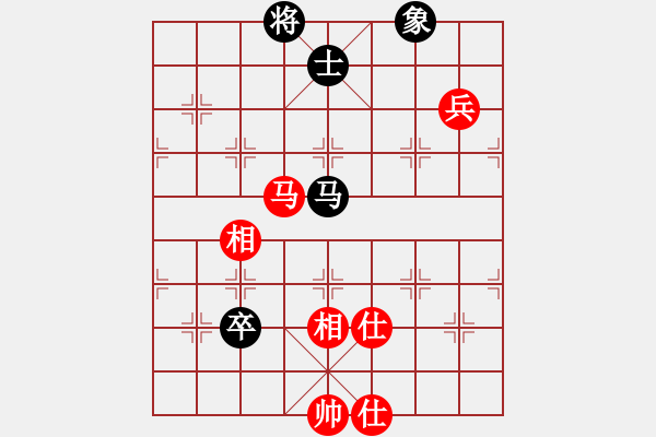 象棋棋譜圖片：象棋主考官(日帥)-和-蘇北劍俠(6段) - 步數(shù)：100 