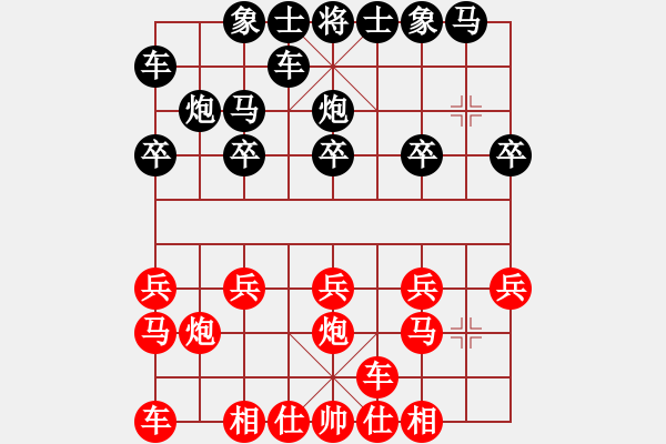 象棋棋譜圖片：和州快刀(4舵)-勝-bbboy002(2舵) - 步數(shù)：10 