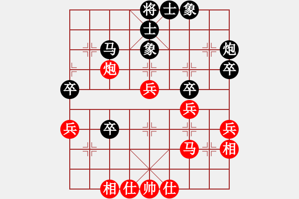 象棋棋譜圖片：jzlr(9星)-和-南極人(9星) - 步數(shù)：40 