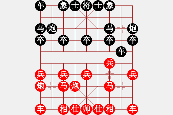 象棋棋譜圖片：浙江省 胡家藝 勝 山東省 張筱筱 - 步數(shù)：10 