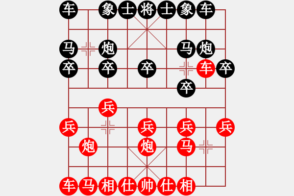 象棋棋譜圖片：曾根敏彥 先勝 Volodymyr Kors - 步數(shù)：10 