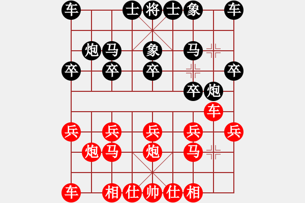 象棋棋譜圖片：肆川堂堂[879320885] -VS- 西風[1766031867] - 步數(shù)：10 