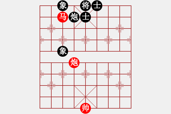 象棋棋譜圖片：第490例 馬炮對單炮士象全 - 步數(shù)：0 