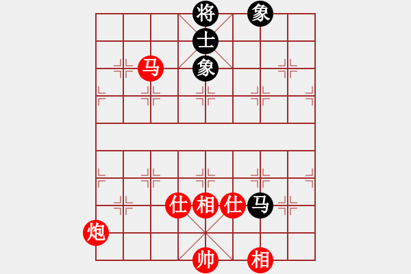 象棋棋譜圖片：第 1005 題 - 象棋巫師魔法學(xué)校Ⅱ.PGN（馬炮士象全勝馬單缺士）破士 - 步數(shù)：0 