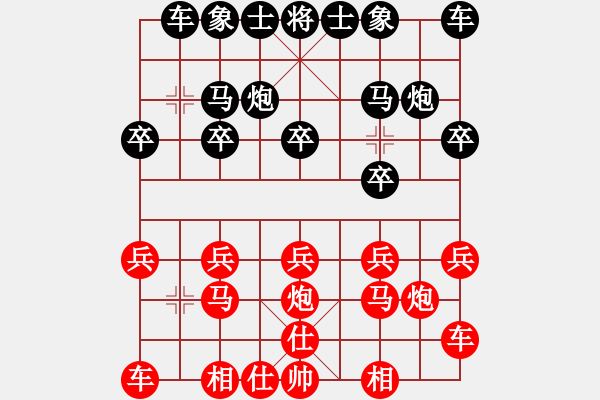 象棋棋譜圖片：百花大王VS天涯-浪子阿飛(2015-6-15) - 步數(shù)：10 