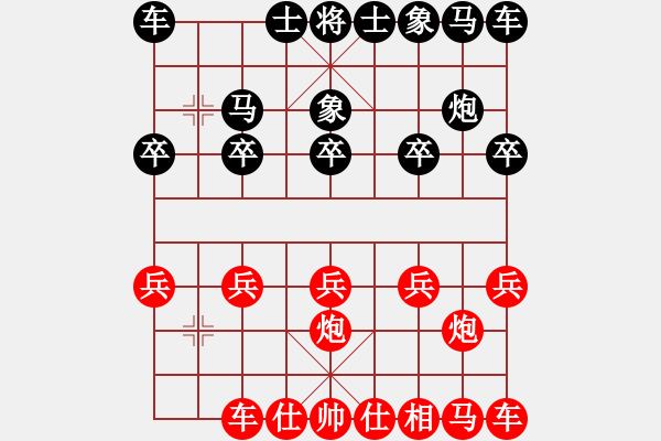 象棋棋譜圖片：鐵滑車1 - 步數(shù)：10 