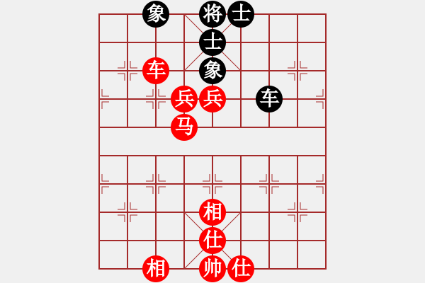 象棋棋谱图片：负分太后 鱼[红] -VS- 二肥[黑]（5） - 步数：141 